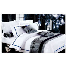 200-400T Egyptian Cotton pure white hotel bed linen